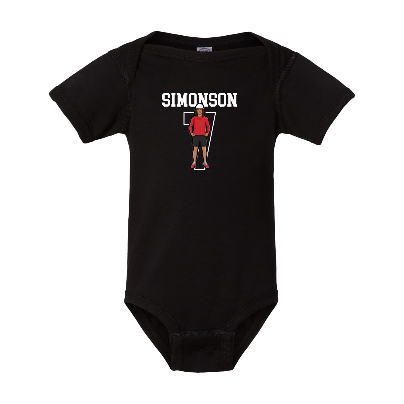 Baby Onesie — Shirsey in Black