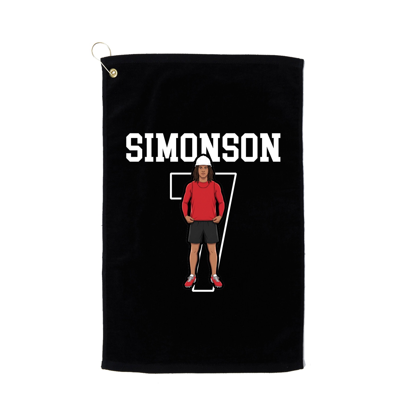 Golf Towel — Shirsey in Black