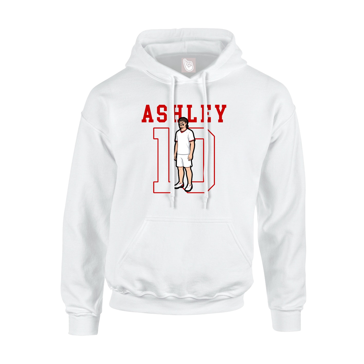 Youth Hoodie — Shirsey in White