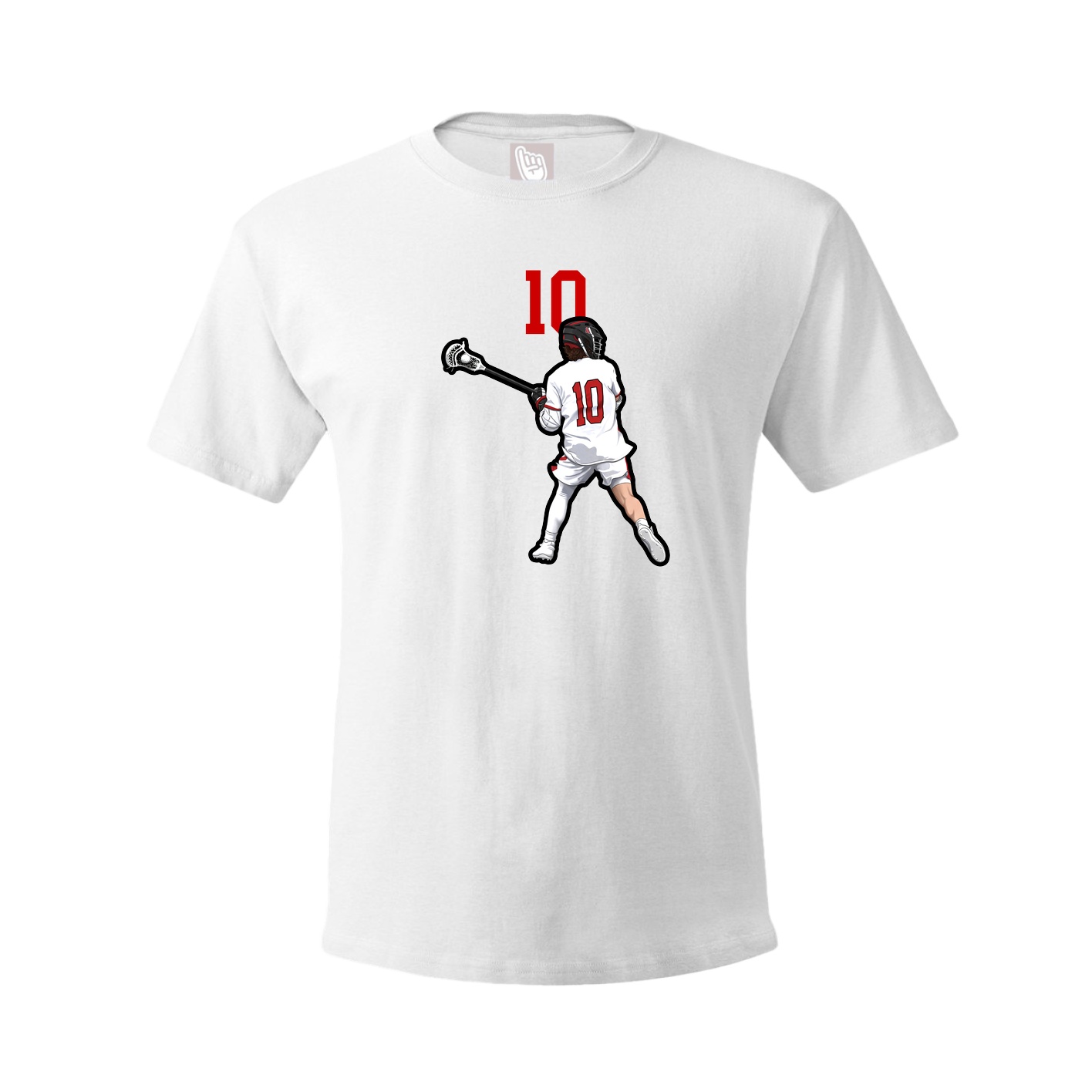 Tee — Number Top in White