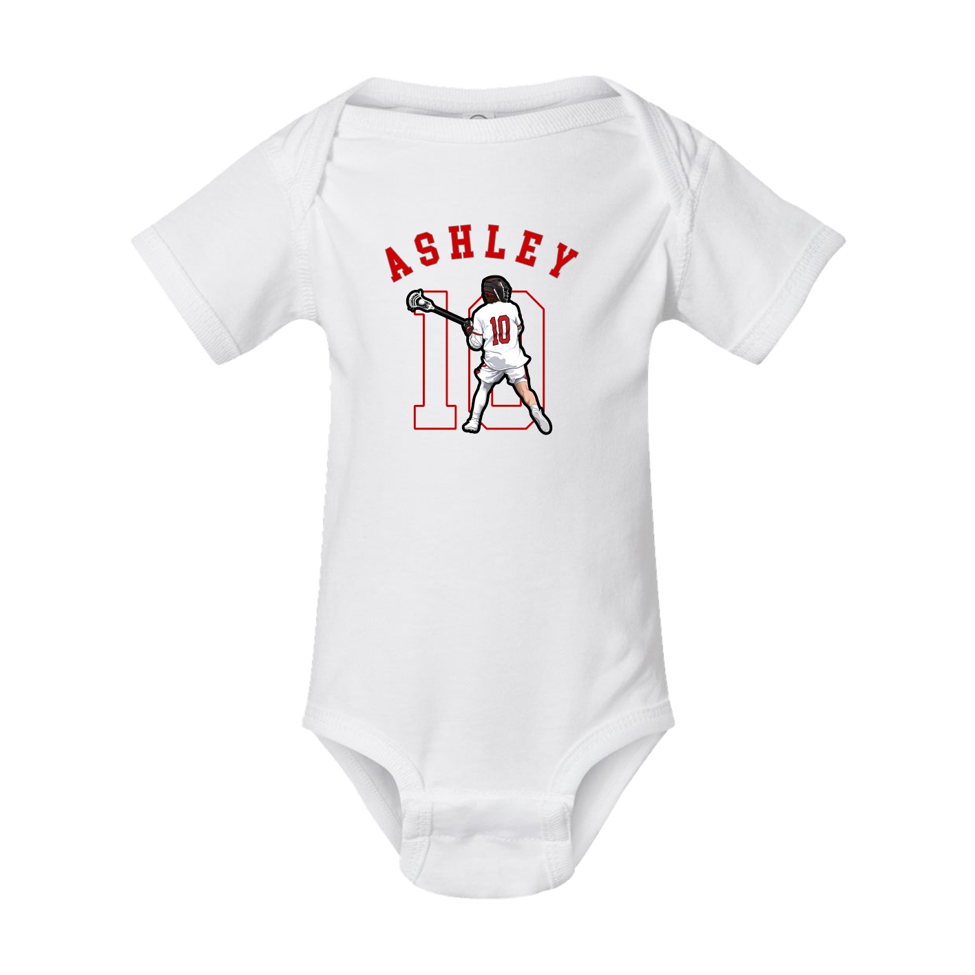 Baby Onesie — Shirsey Arch in White