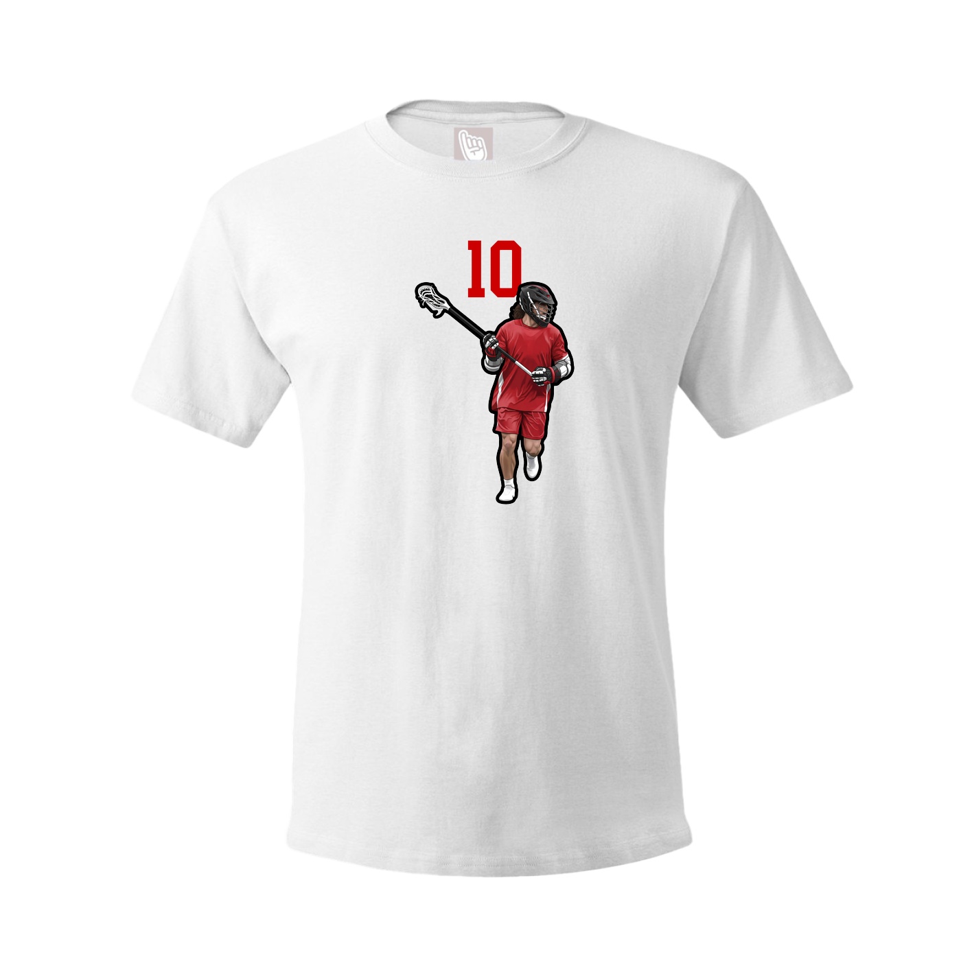 Tee — Number Top in White