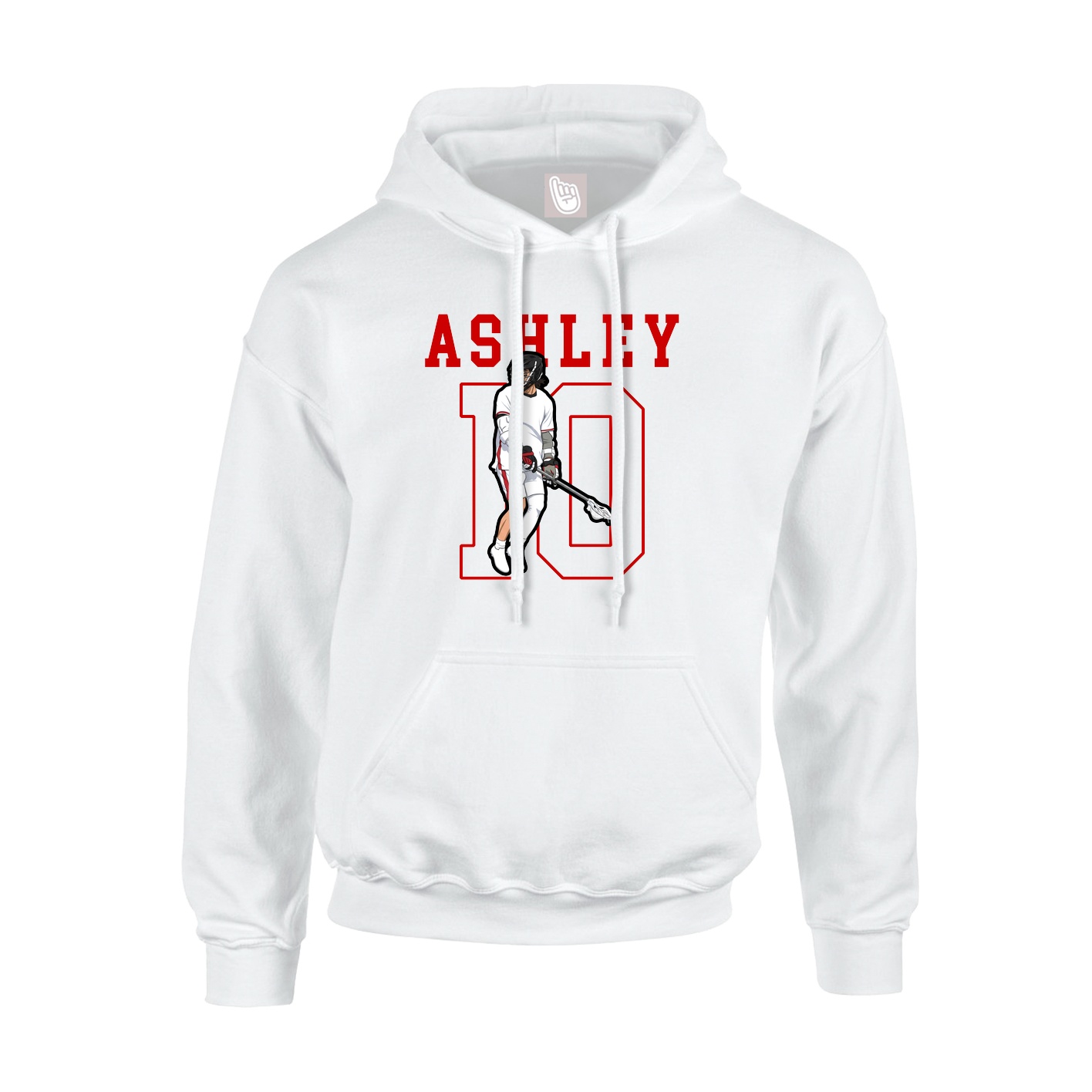 Hoodie — Shirsey in White