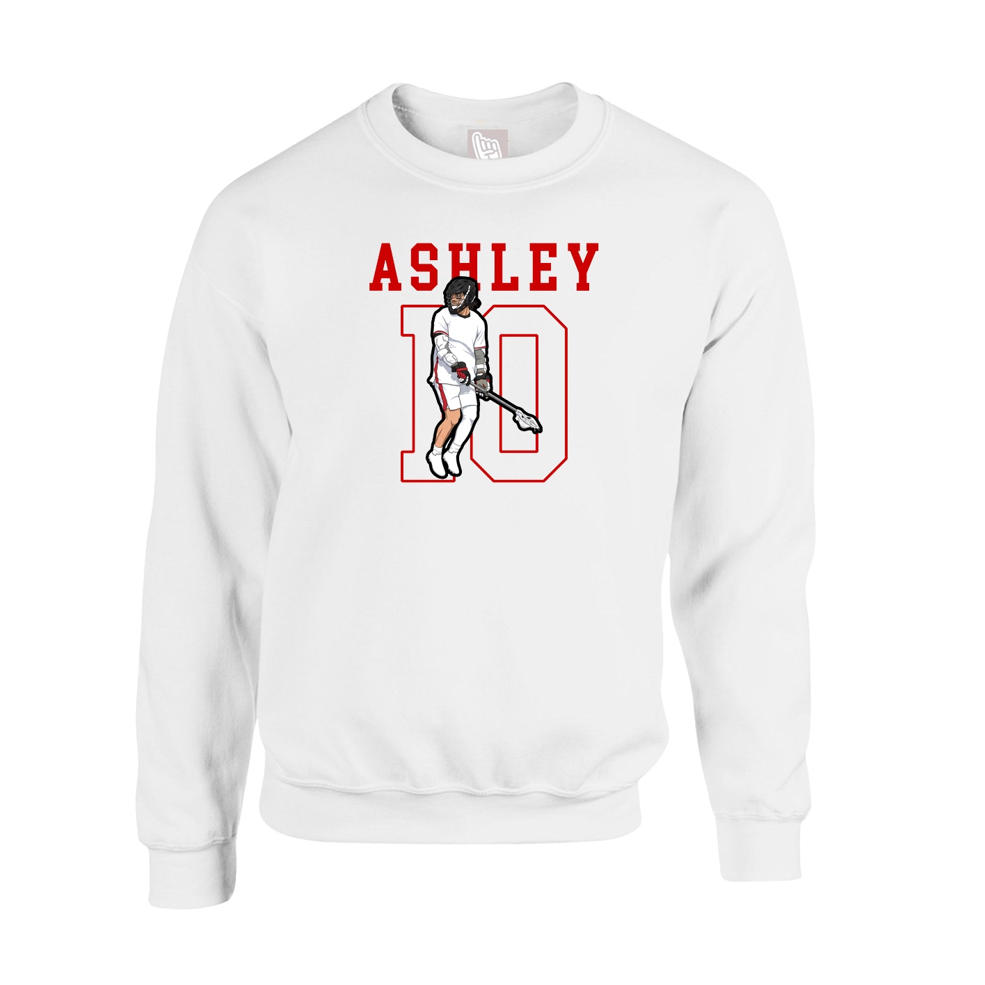 Fleece Crew — Shirsey in White