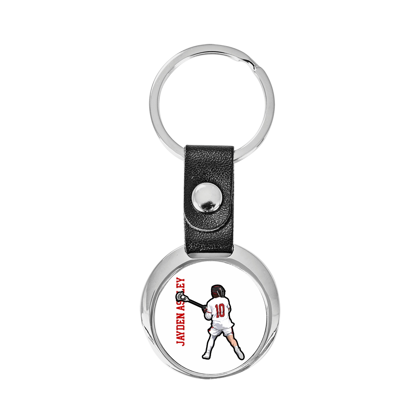 Key Chain — Name Vertical in Classic