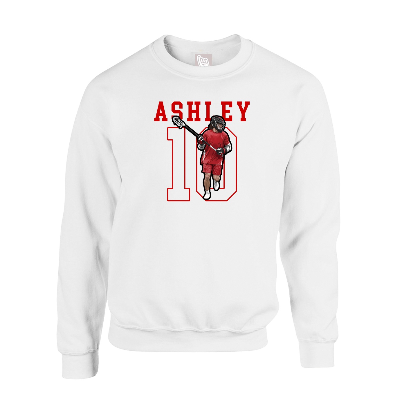 Fleece Crew — Shirsey in White