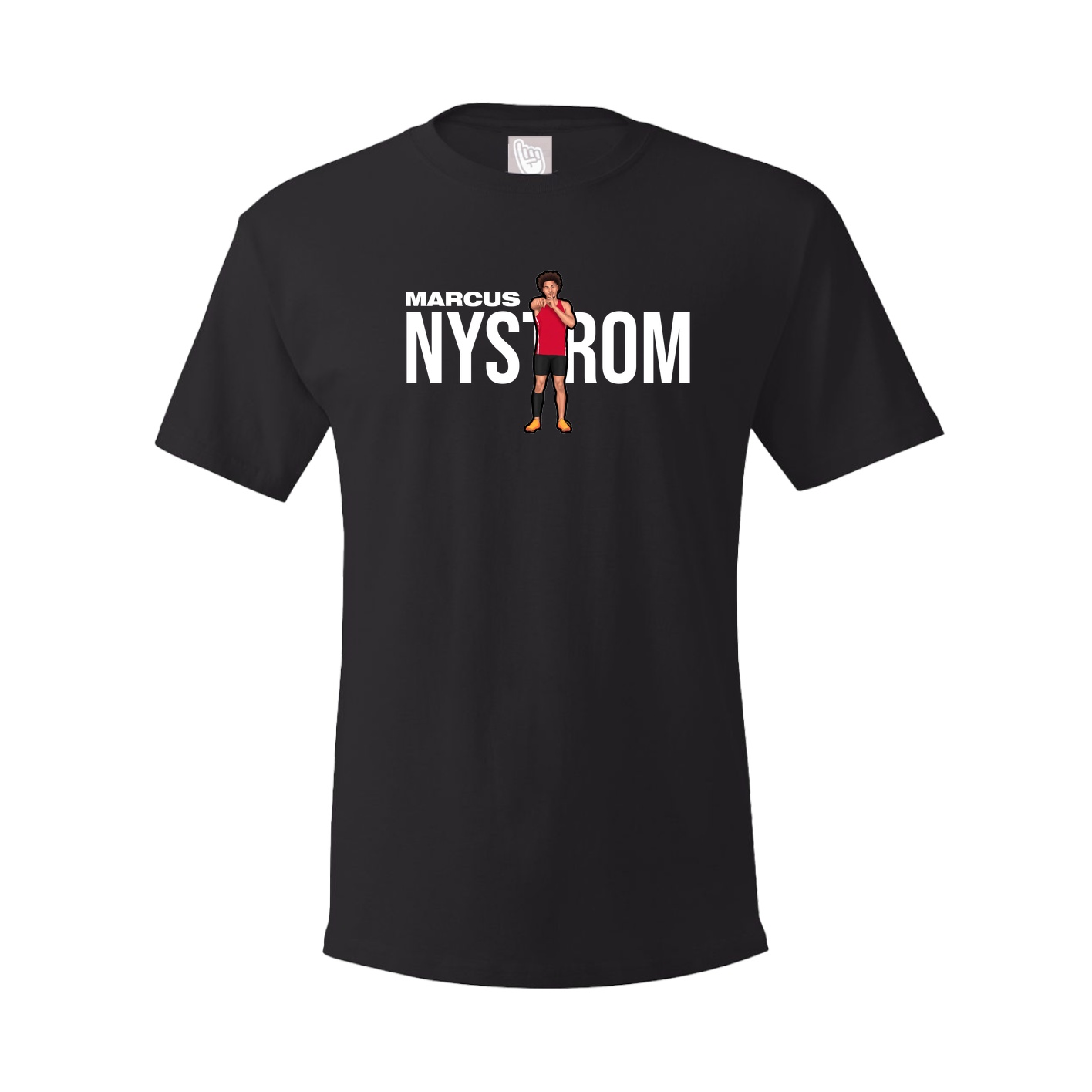 Youth Tee — Player Name in Black