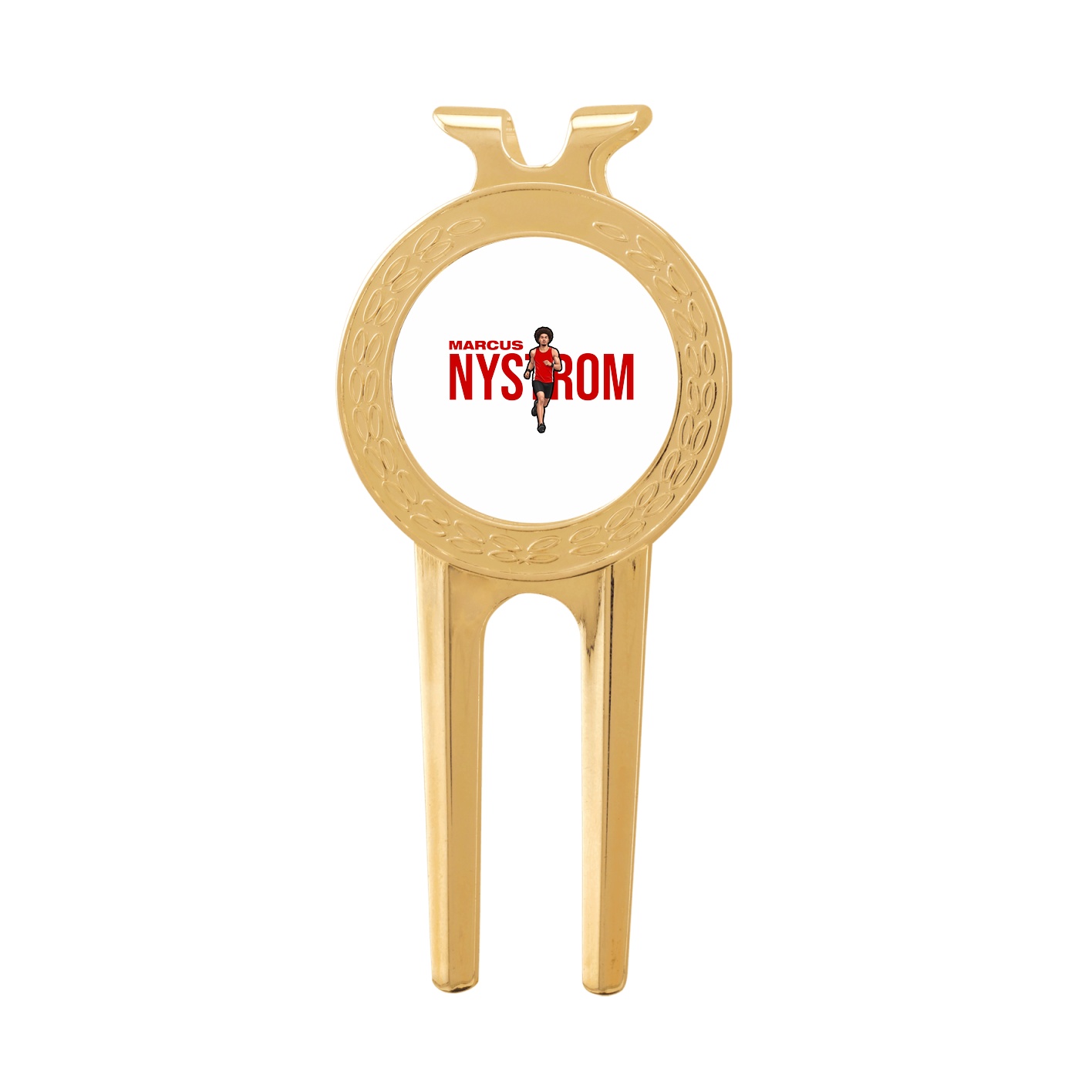 Divot Tool with Ball Marker — Player Name in Classic