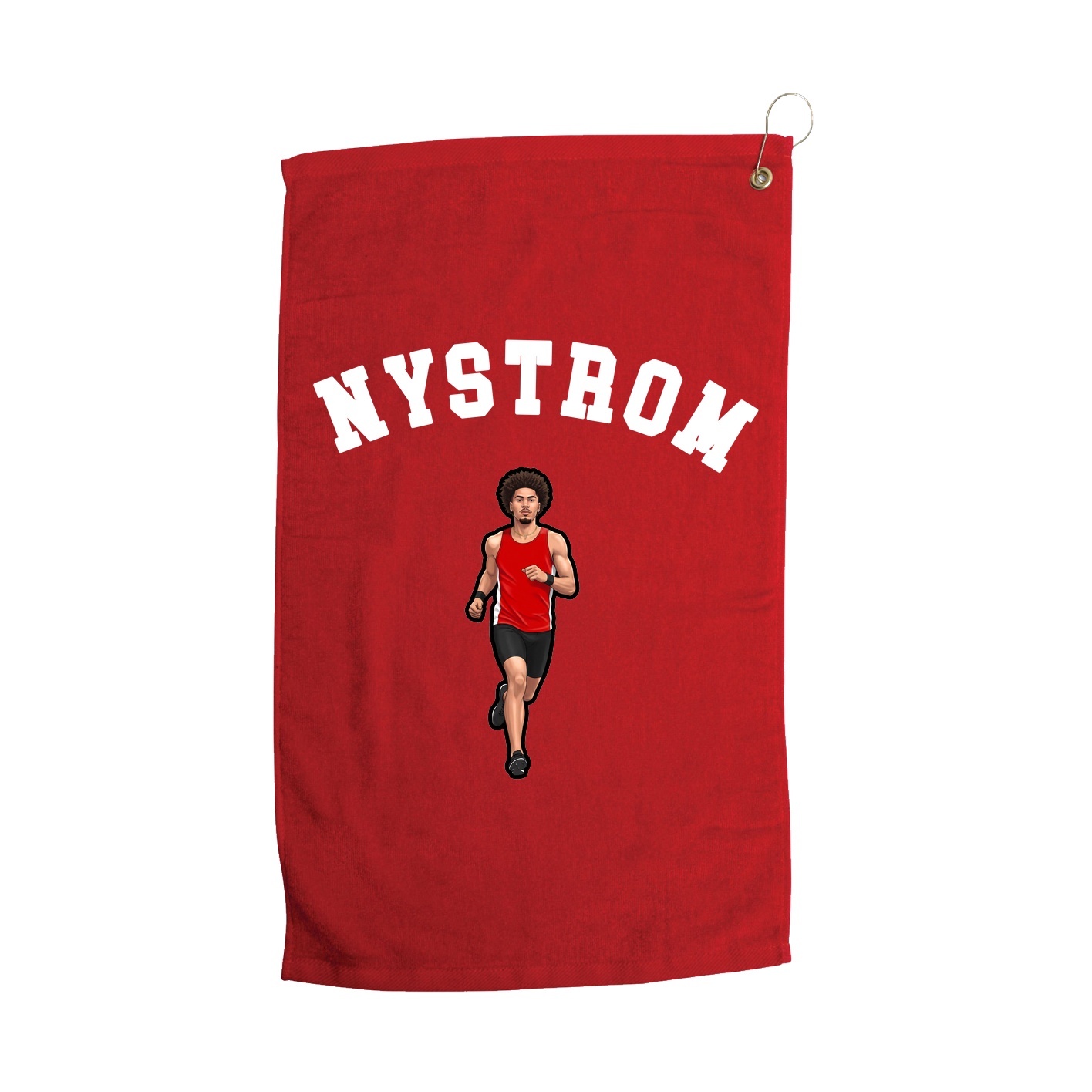 Golf Towel — Shirsey Arch in Red