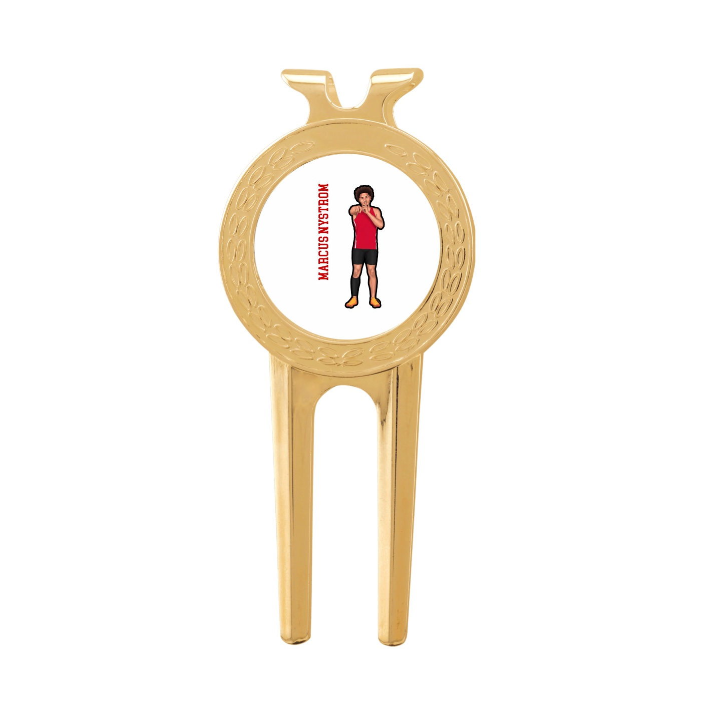 Divot Tool with Ball Marker — Name Vertical in Classic