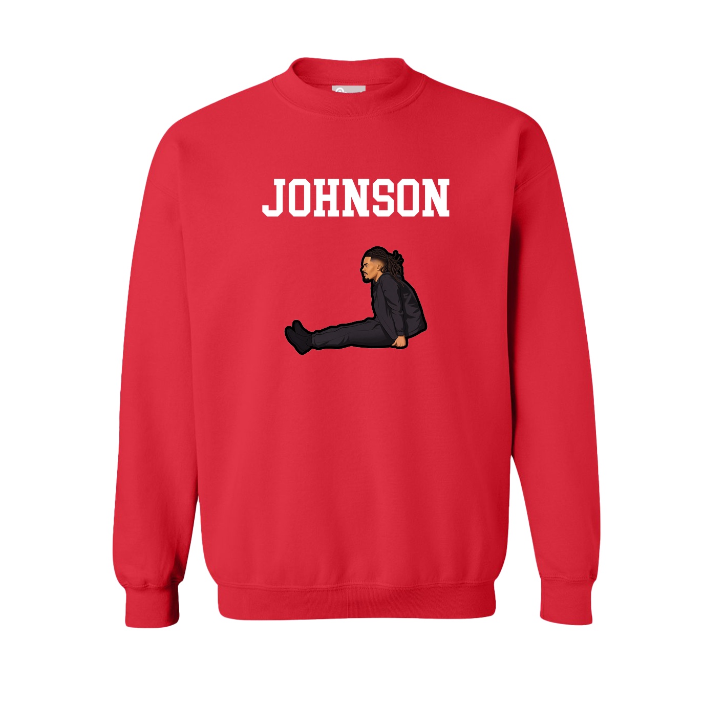 Fleece Crew — Shirsey in Red