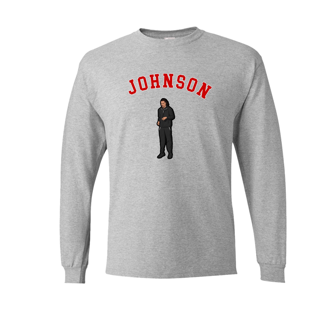 Long Sleeve Tee — Shirsey Arch in Grey