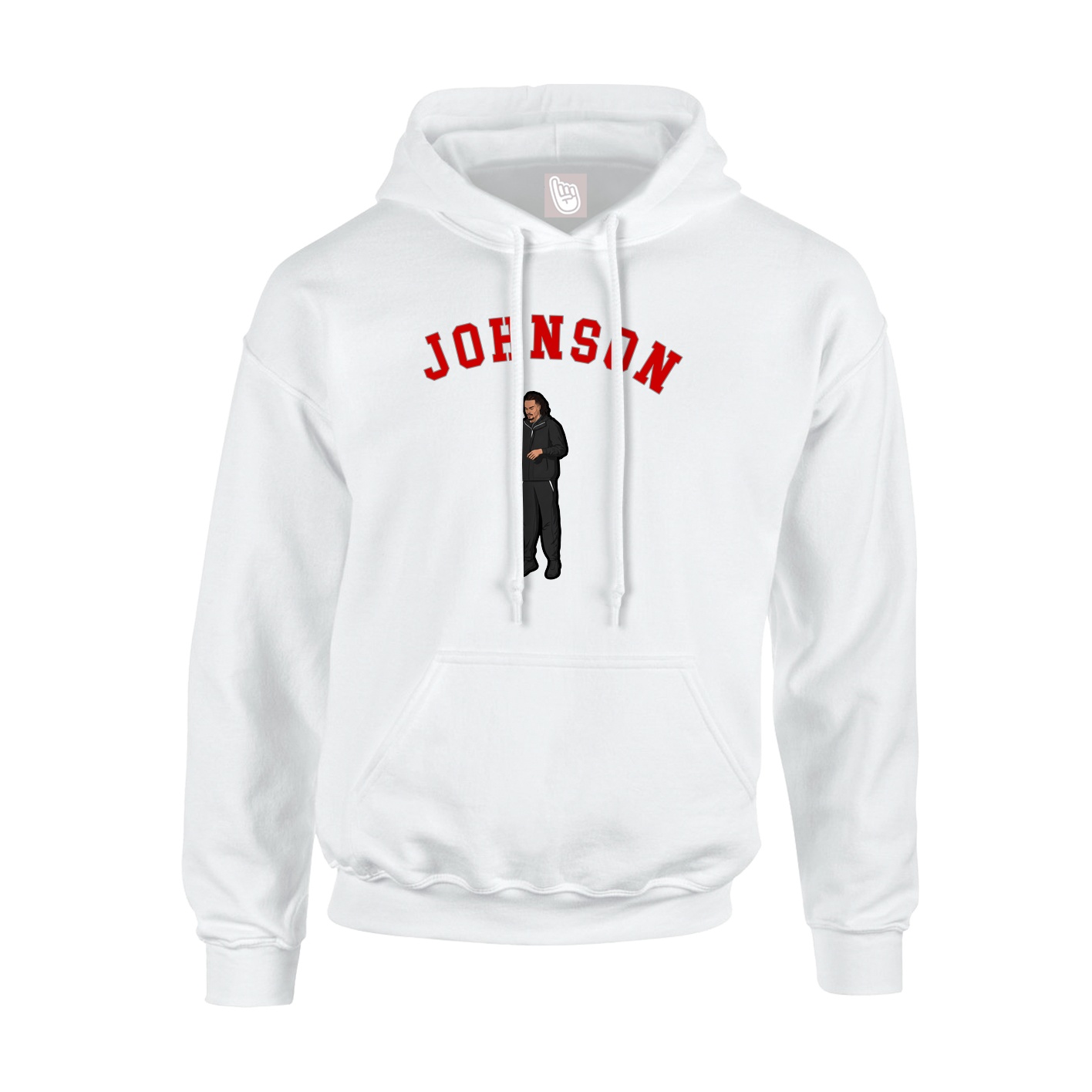 Hoodie — Shirsey Arch in White