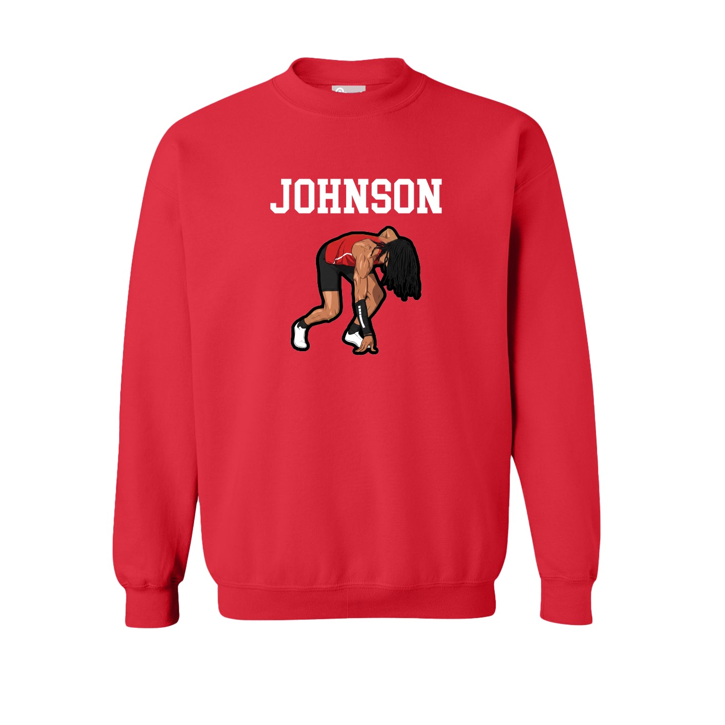 Fleece Crew — Shirsey in Red