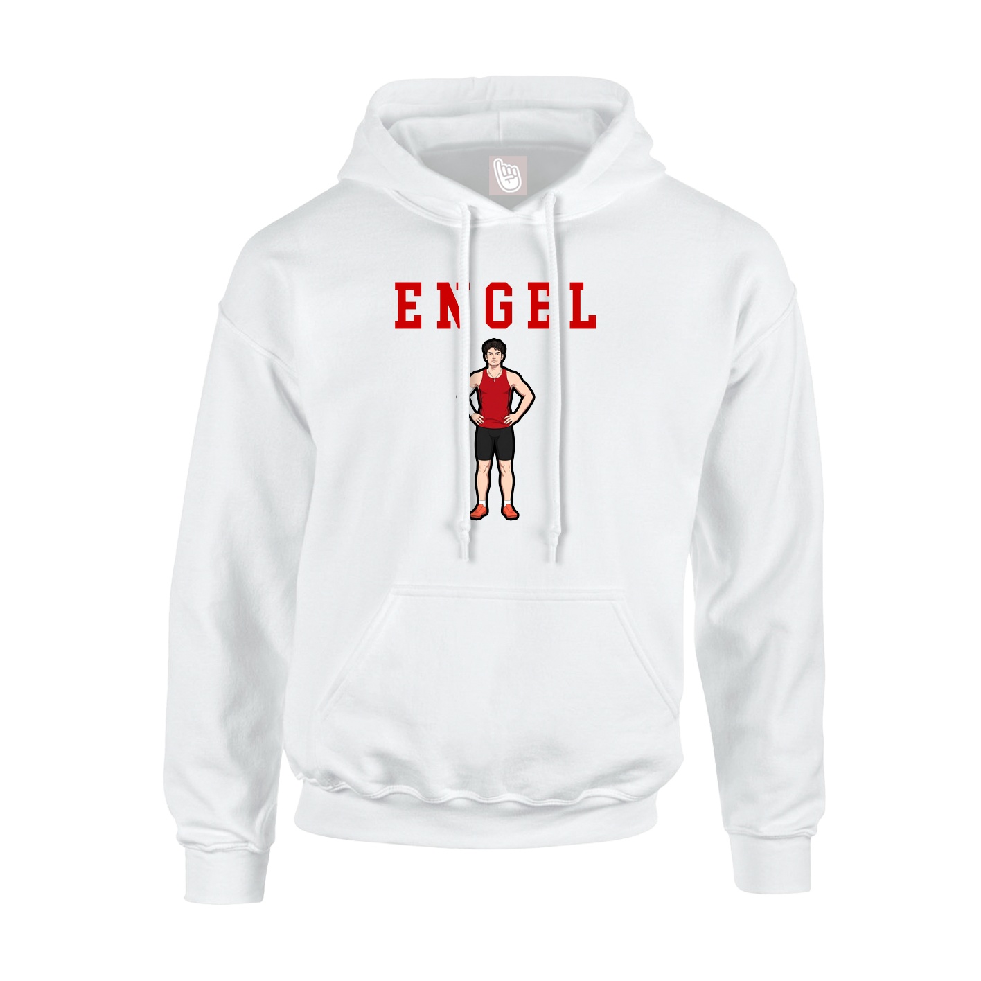 Hoodie — Shirsey in White