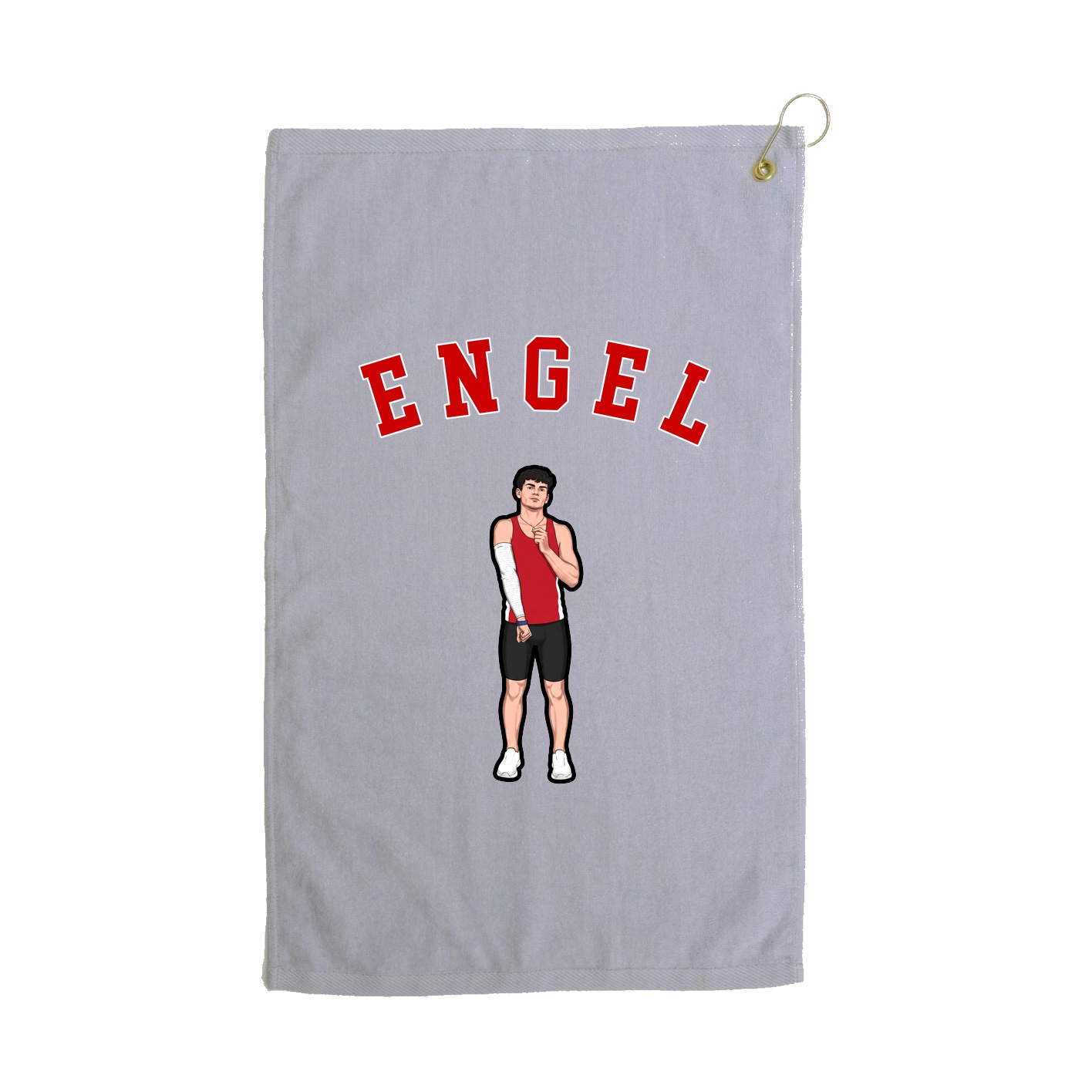 Golf Towel — Shirsey Arch in Grey