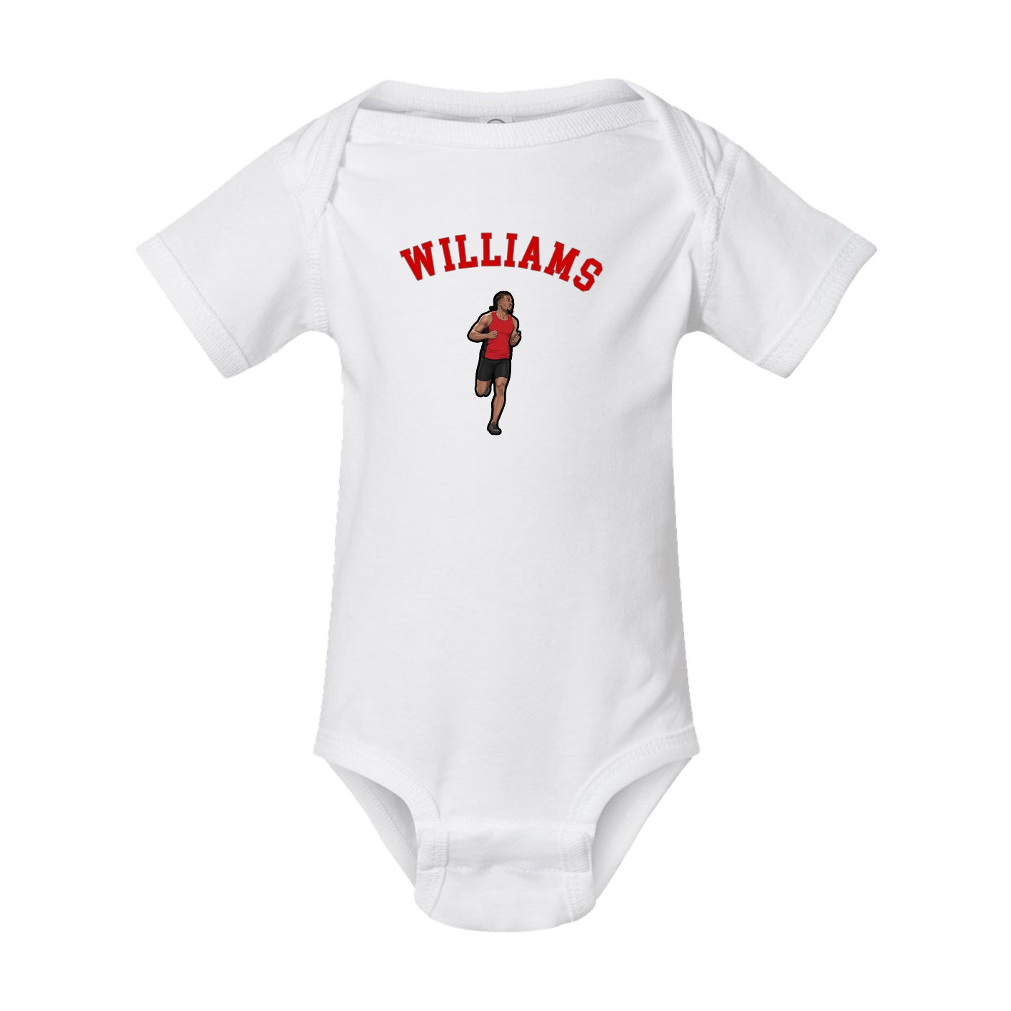 Baby Onesie — Shirsey Arch in White