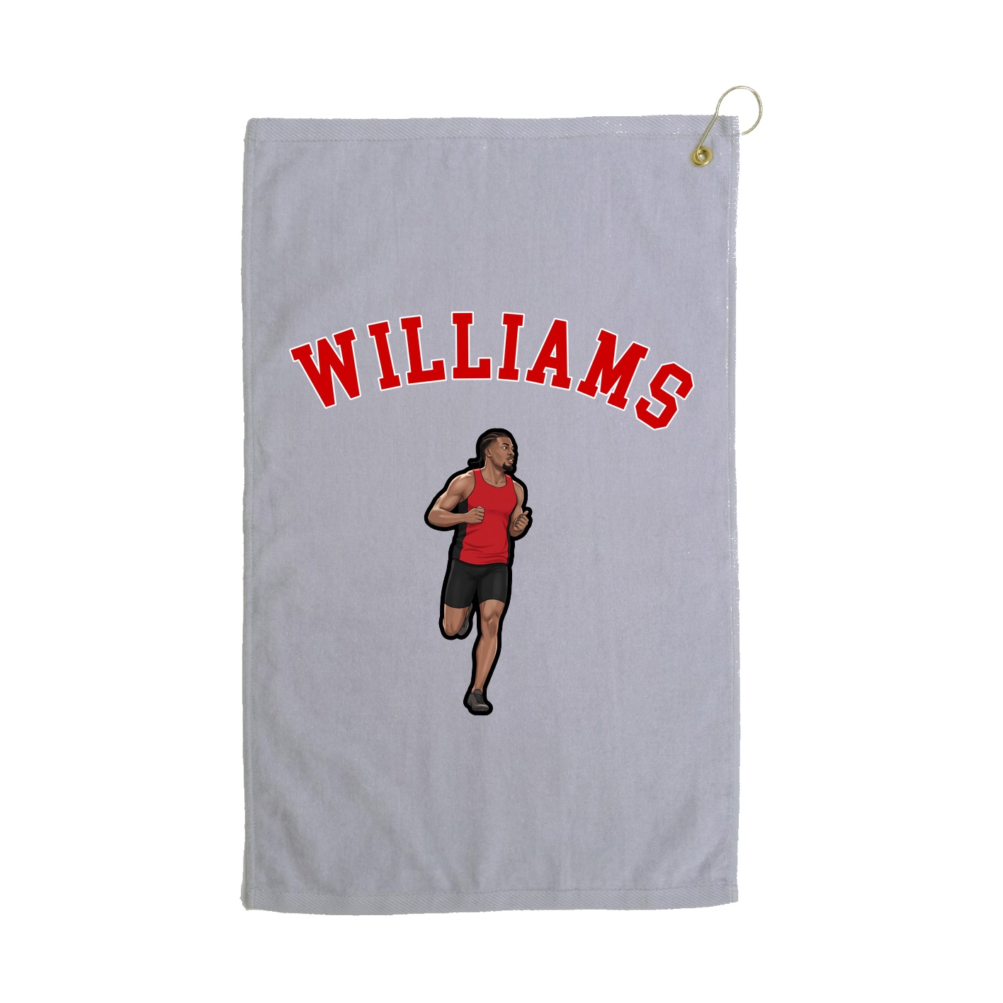 Golf Towel — Shirsey Arch in Grey