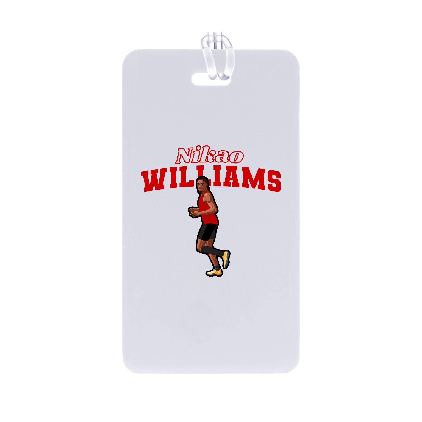 Bag Tag — Name Arch in Classic