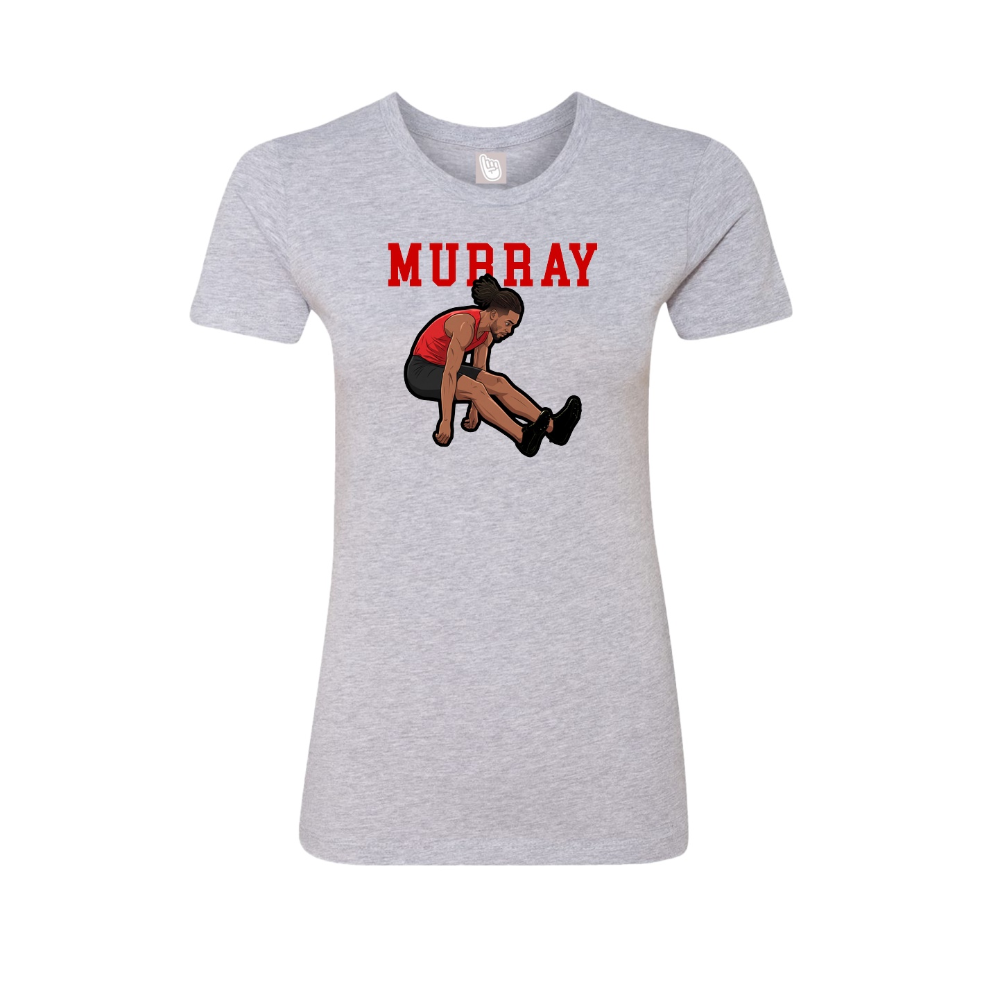 Fitted Women's Tee — Shirsey in Grey