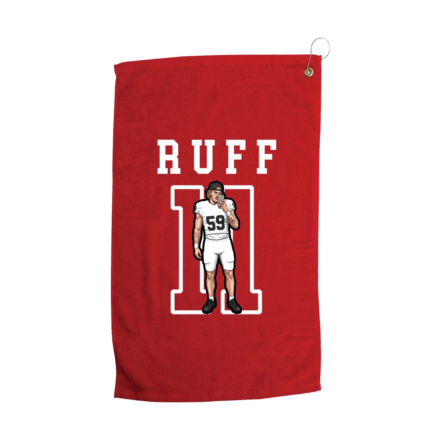 Golf Towel — Shirsey in Red