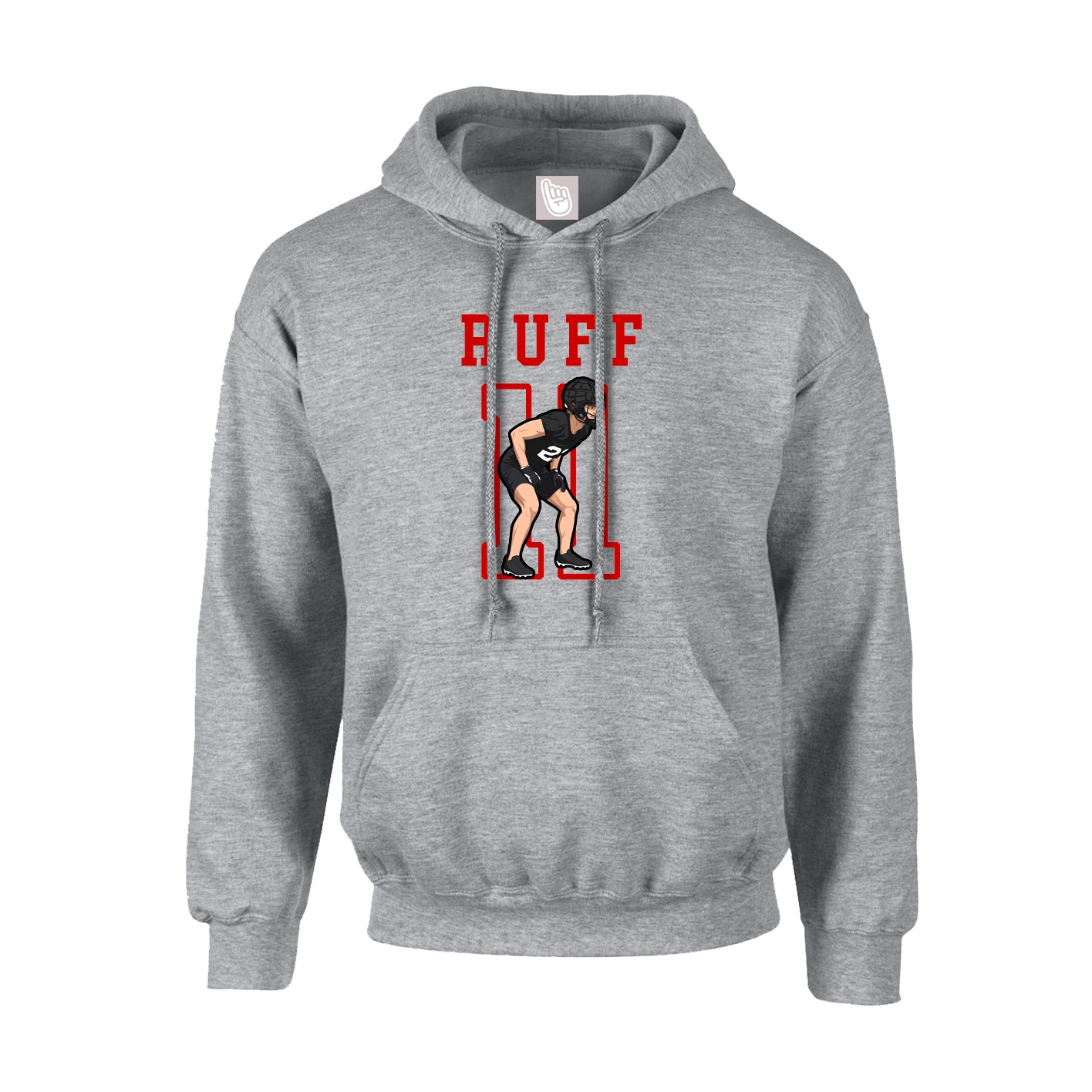 Hoodie — Shirsey in Grey