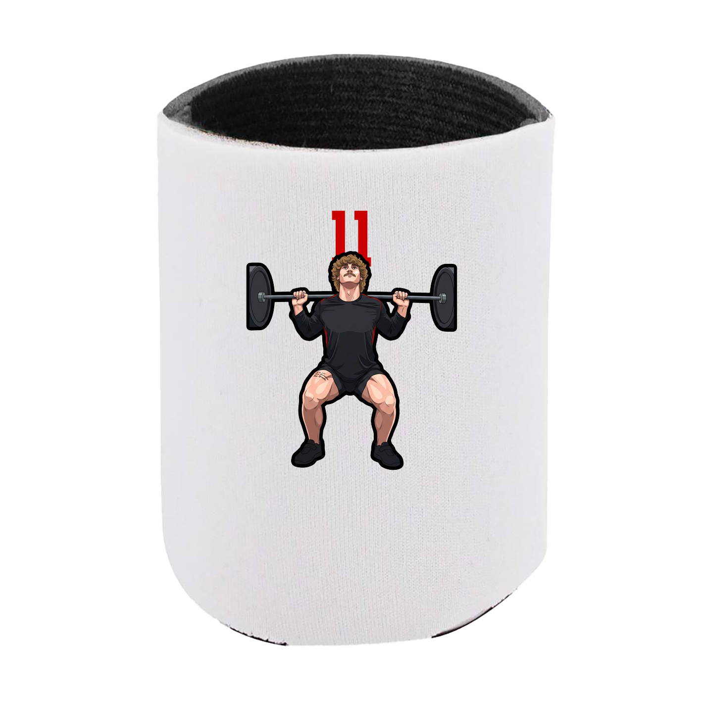 Can Holder — Number Top in White