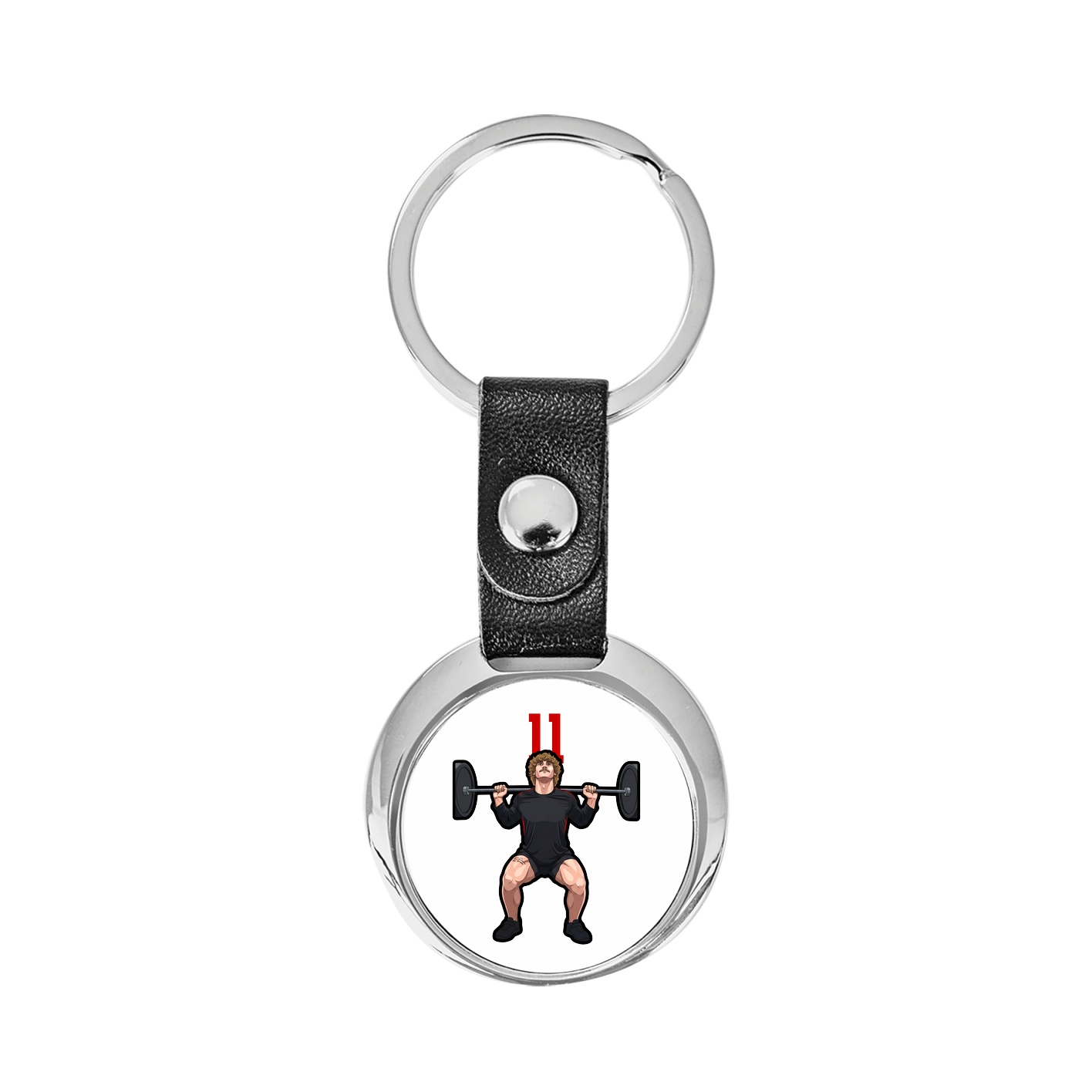 Key Chain — Number Top in Classic
