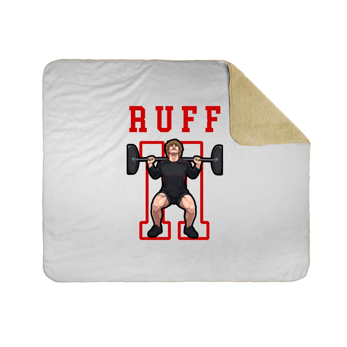 50x60 Sherpa Lined Throw Blanket