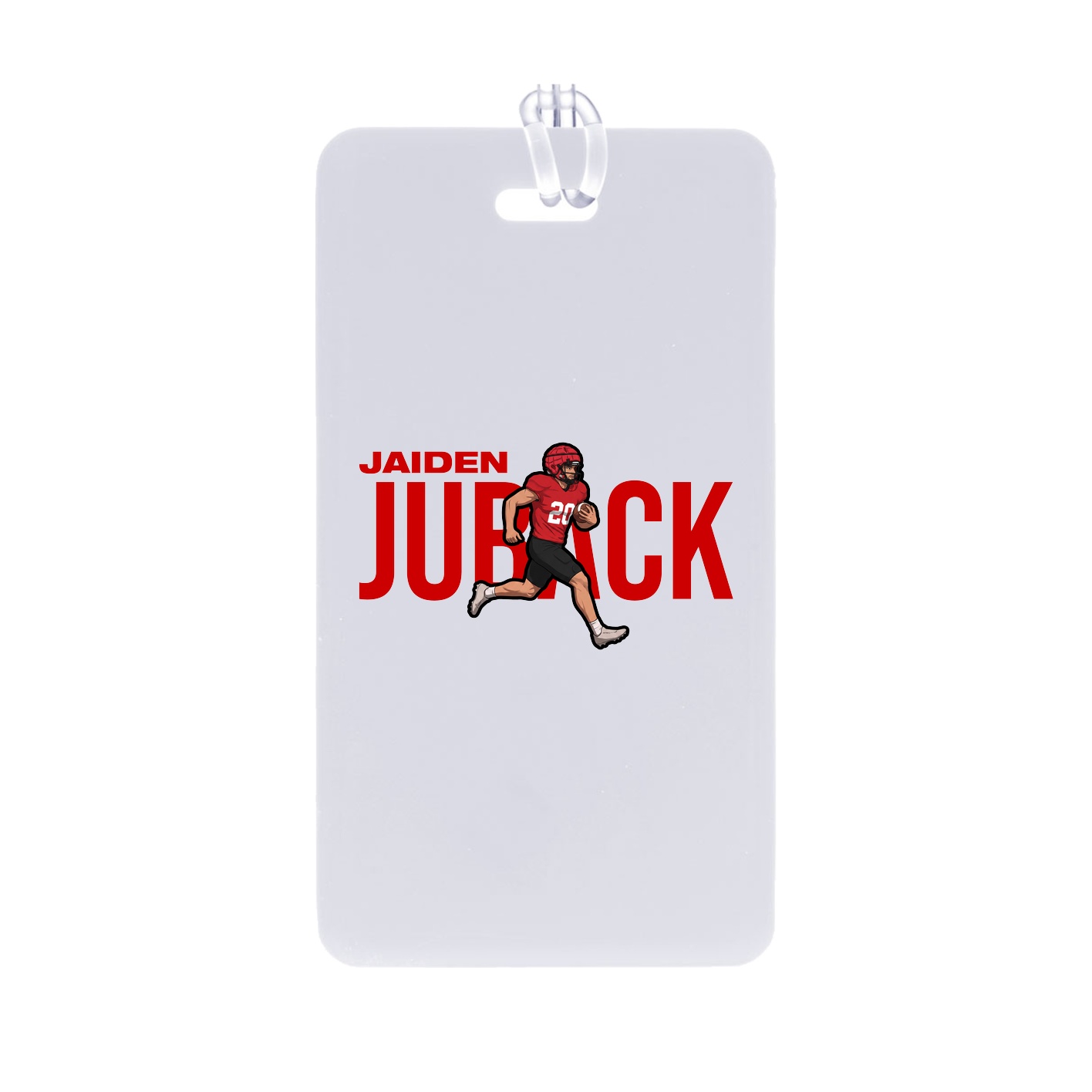 Bag Tag — Player Name in Classic