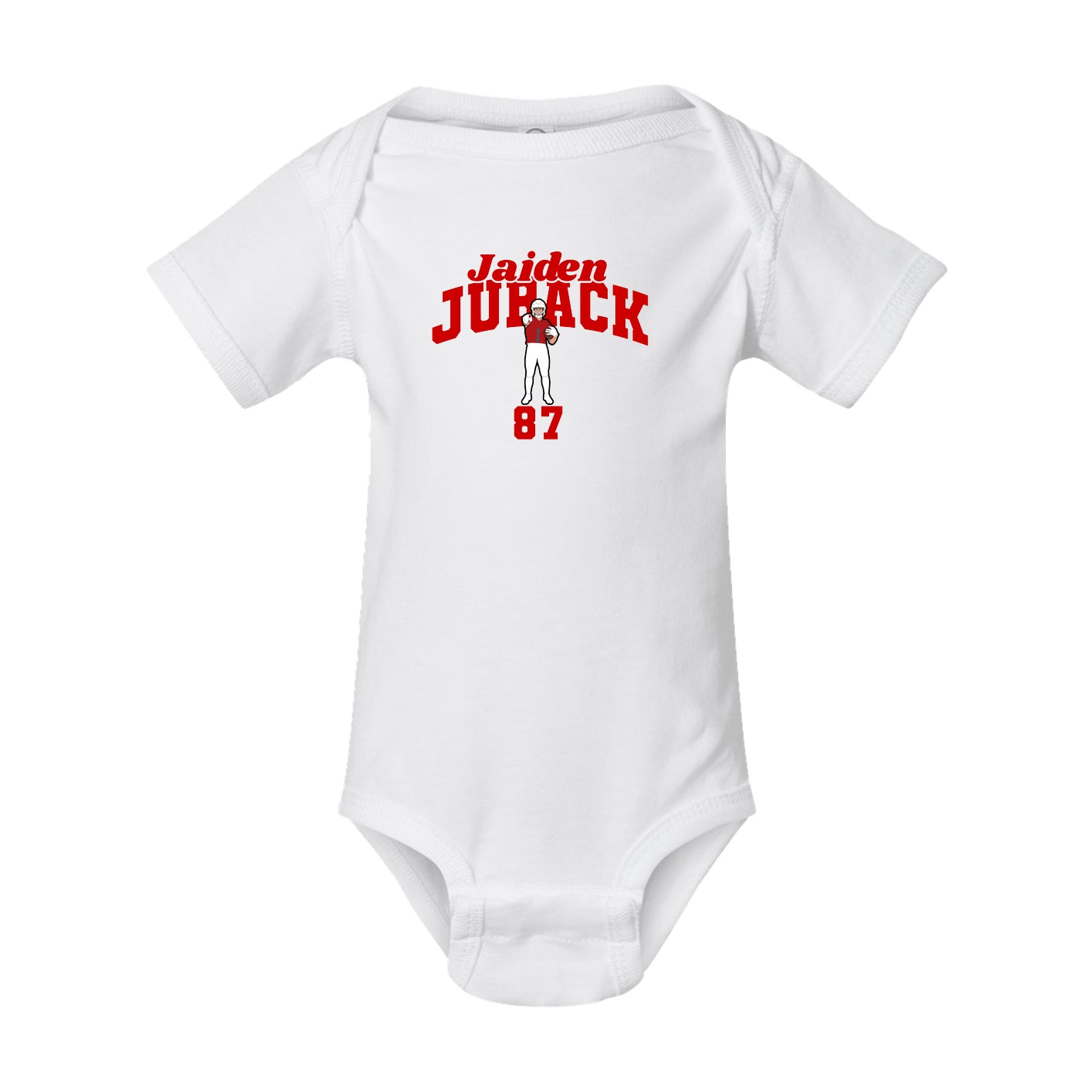 Baby Onesie — Signature Arch in White