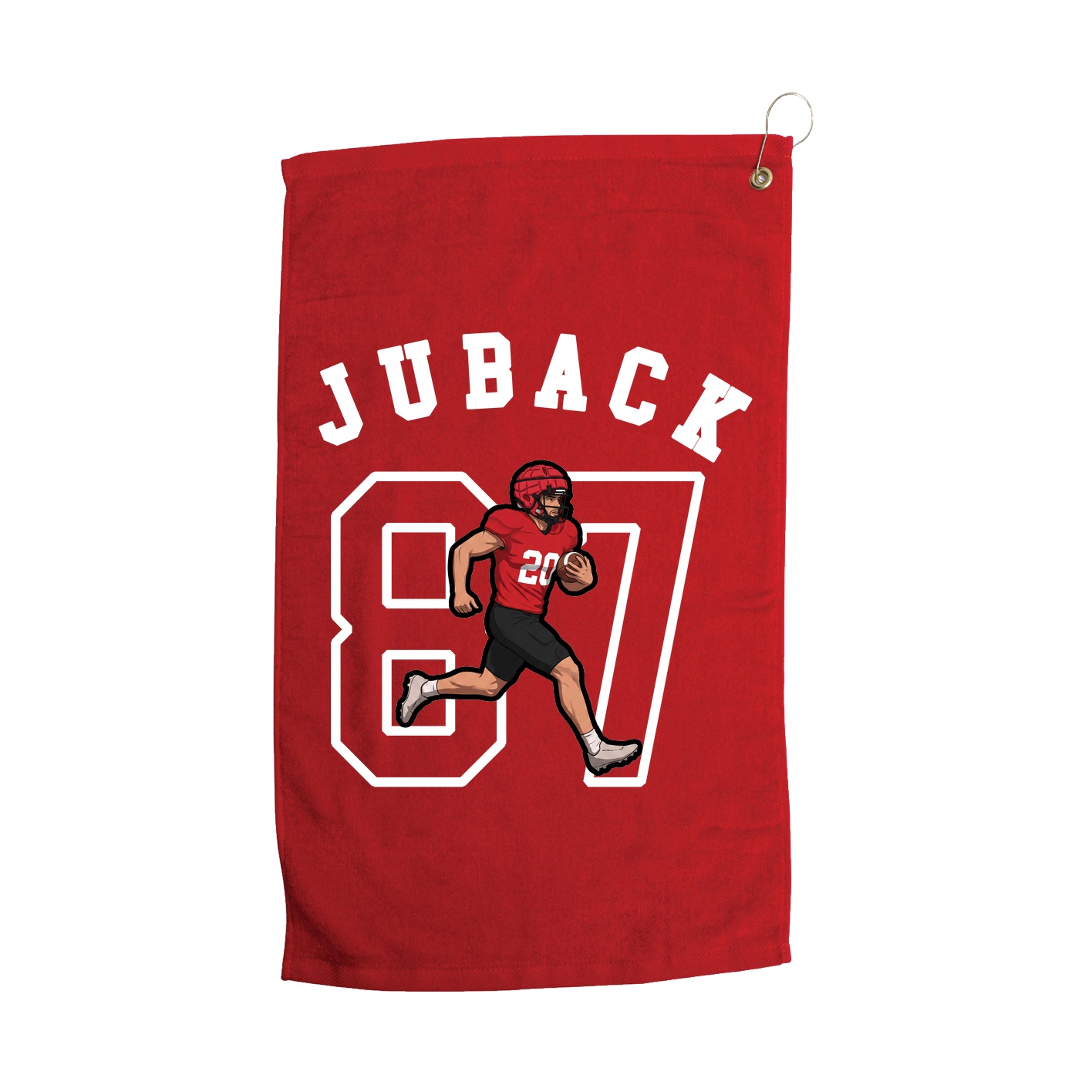 Golf Towel — Shirsey Arch in Red