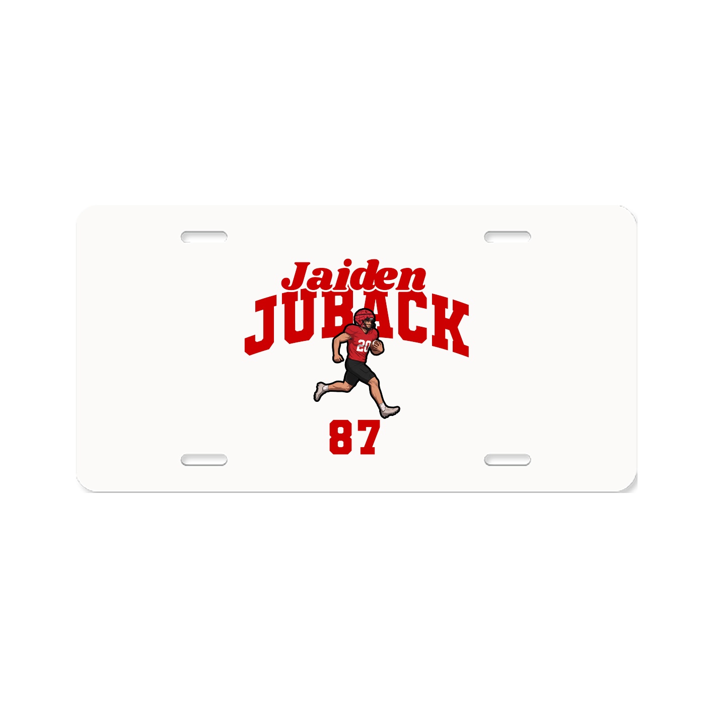 License Plate — Signature Arch in Classic