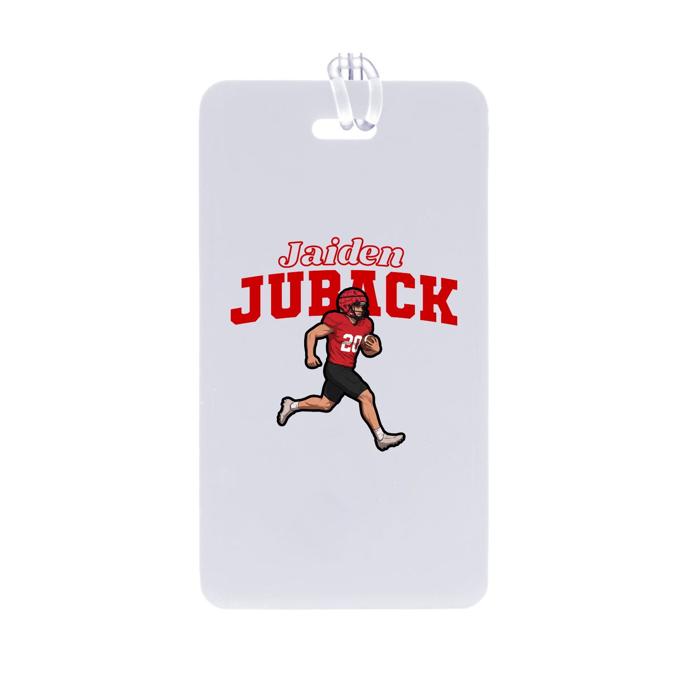 Bag Tag — Name Arch in Classic