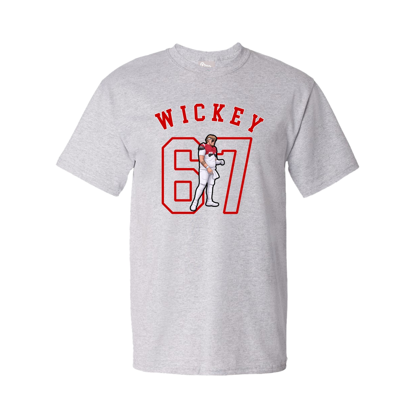 Youth Tee — Shirsey Arch in Grey