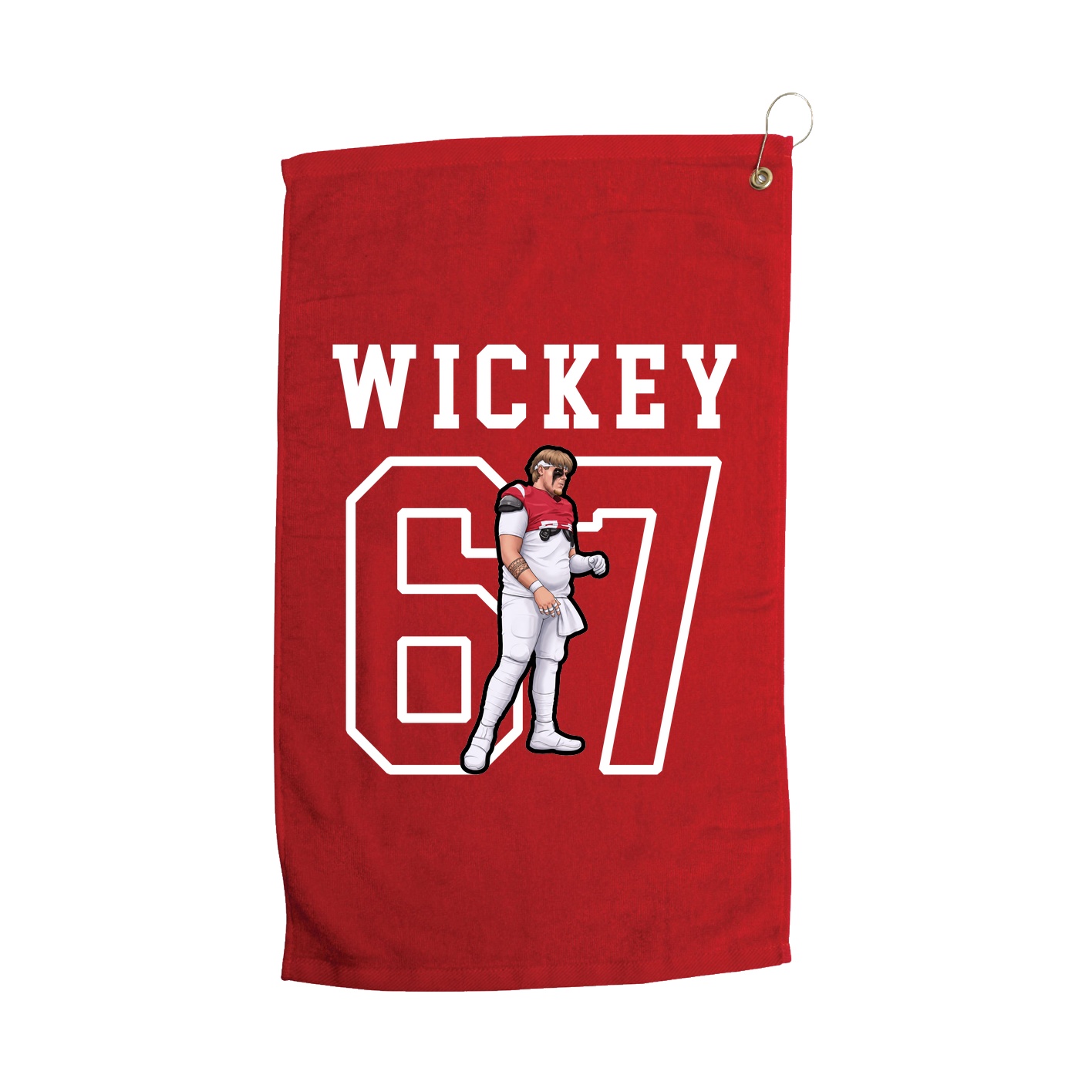 Golf Towel — Shirsey in Red