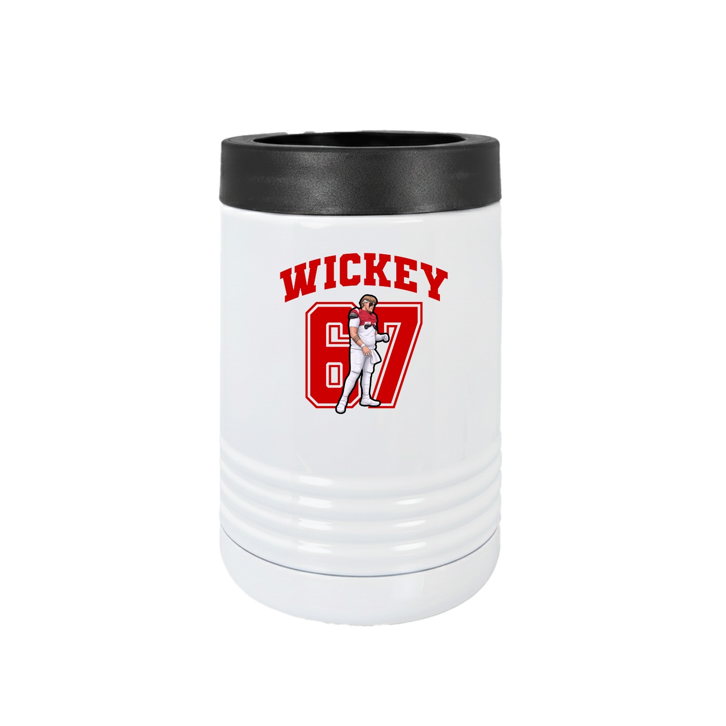 Beverage Holder — Number in White