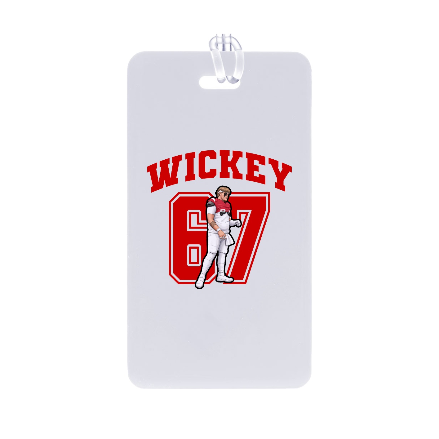 Bag Tag — Number in Classic