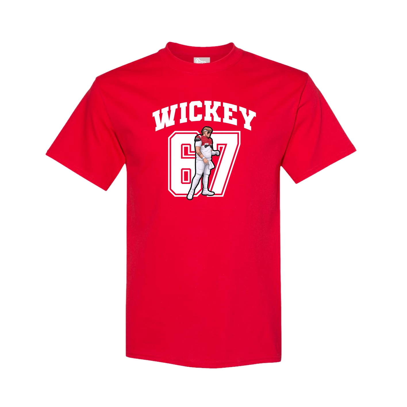 Tee — Number in Red