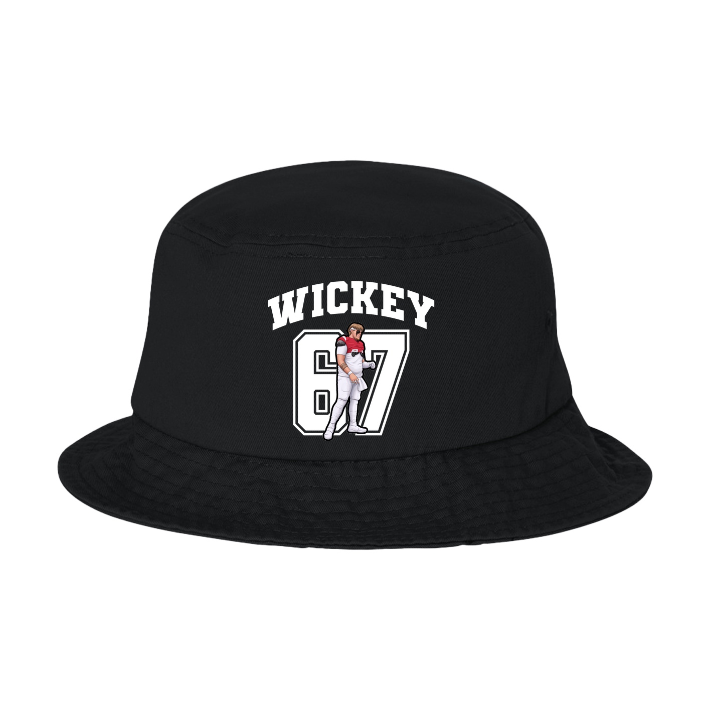 Bucket Cap — Number in Black