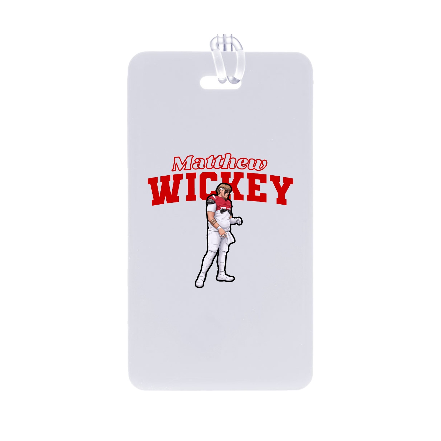 Bag Tag — Name Arch in Classic