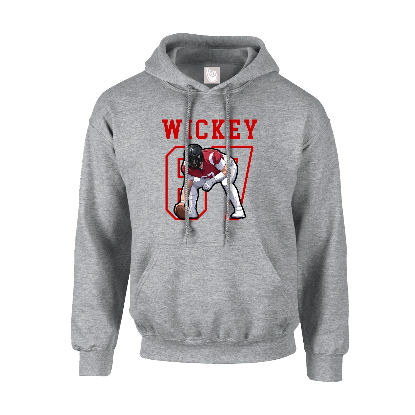 Hoodie — Shirsey in Grey