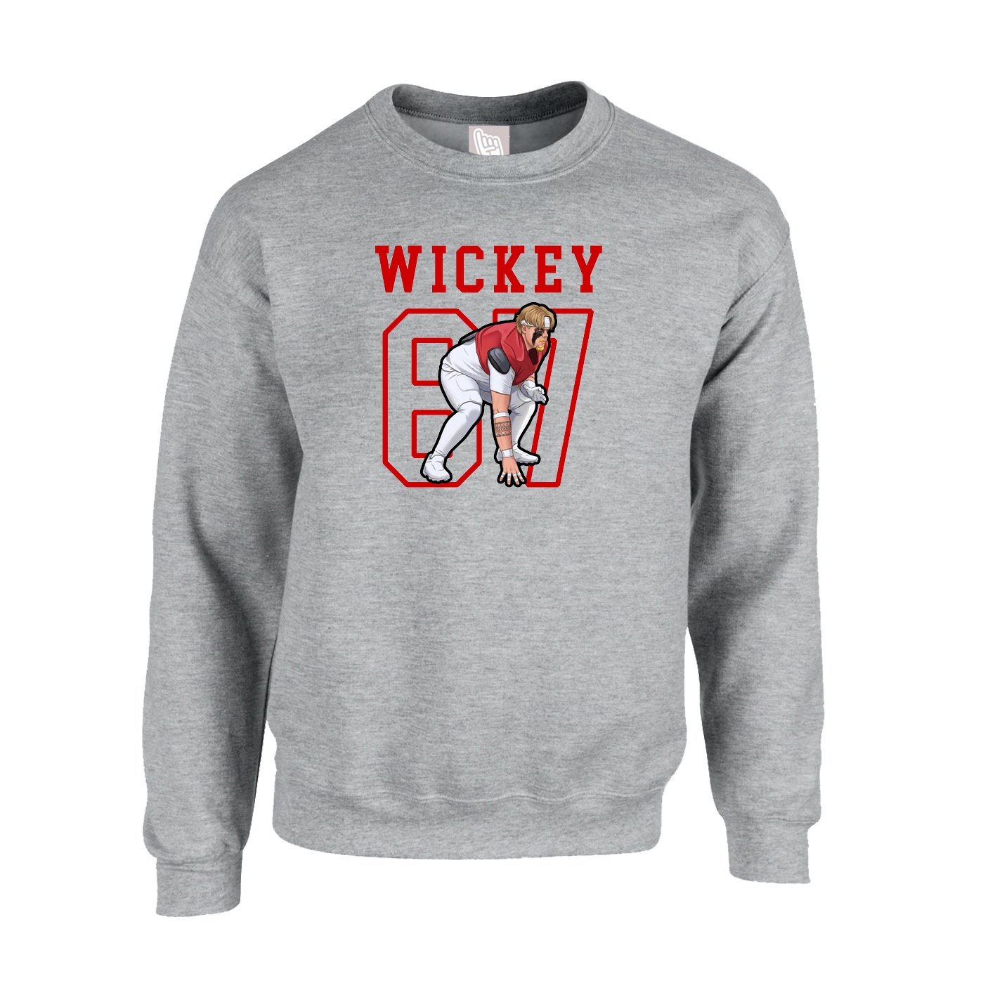Fleece Crew — Shirsey in Grey