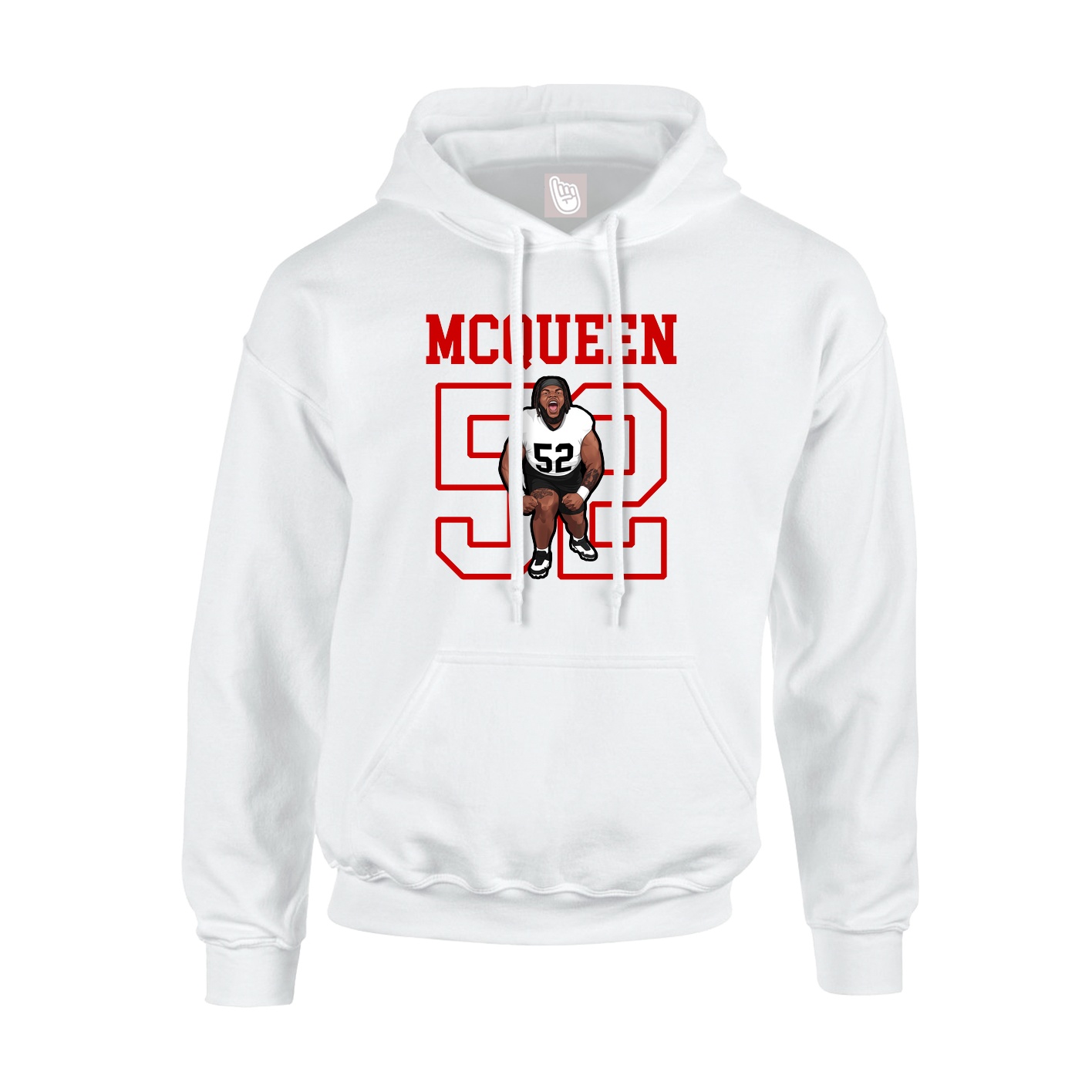 Youth Hoodie — Shirsey in White