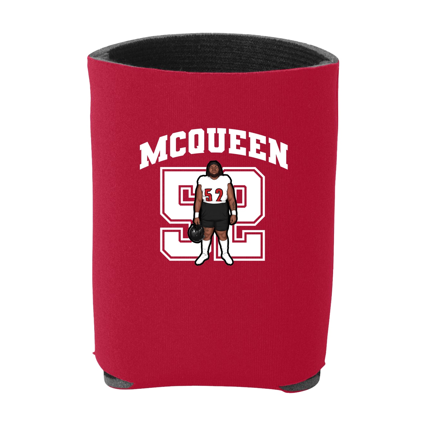 Can Holder — Number in Red
