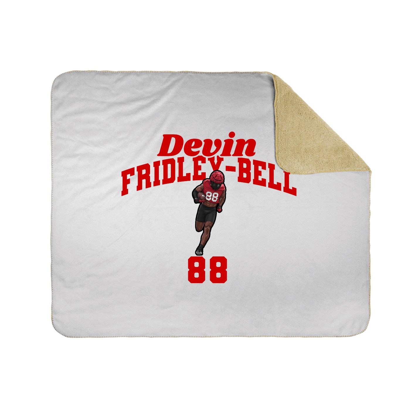 Throw Blanket — Signature Arch in White