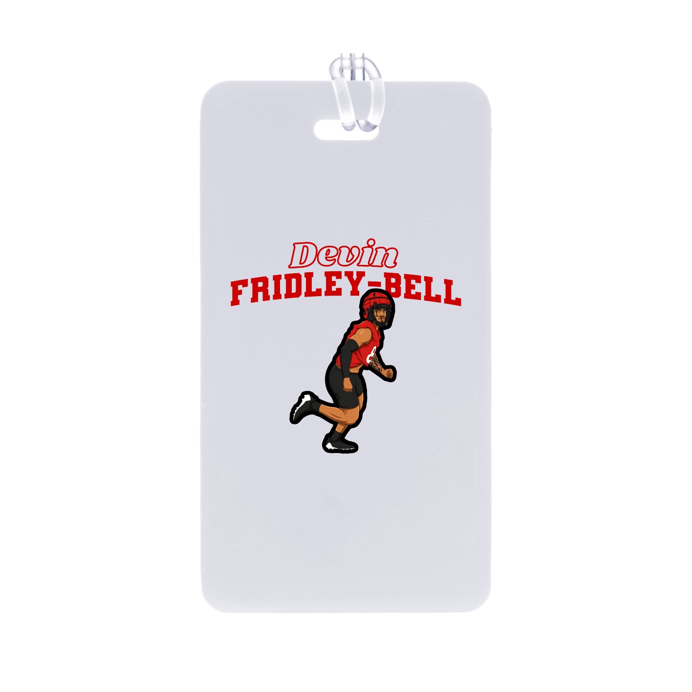 Bag Tag — Name Arch in Classic