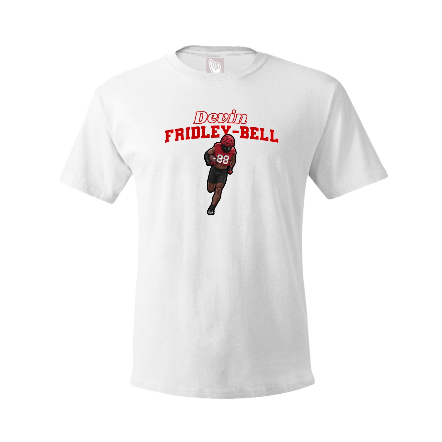 Tee — Name Arch in White