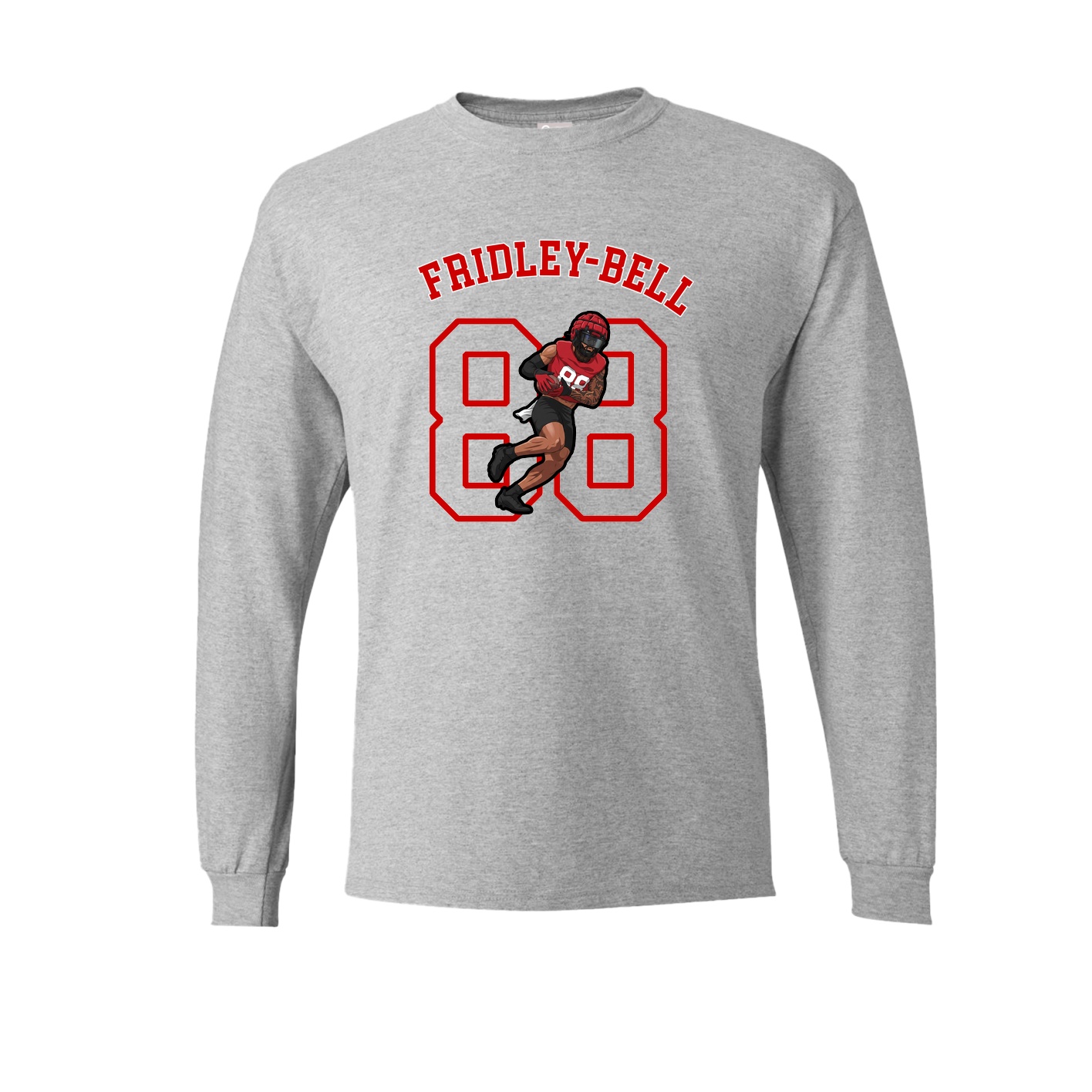 Long Sleeve Tee — Shirsey Arch in Grey
