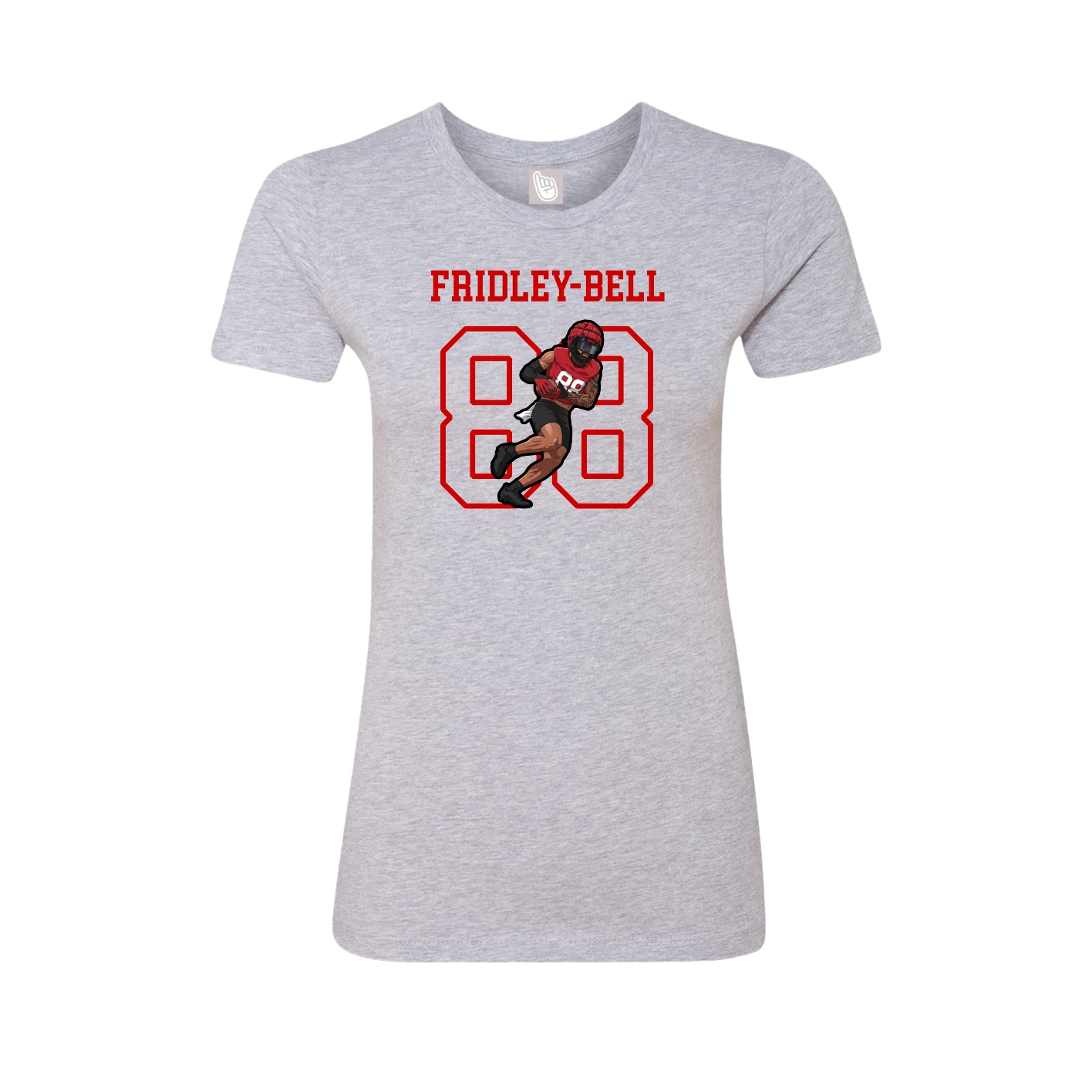 Fitted Women's Tee — Shirsey in Grey